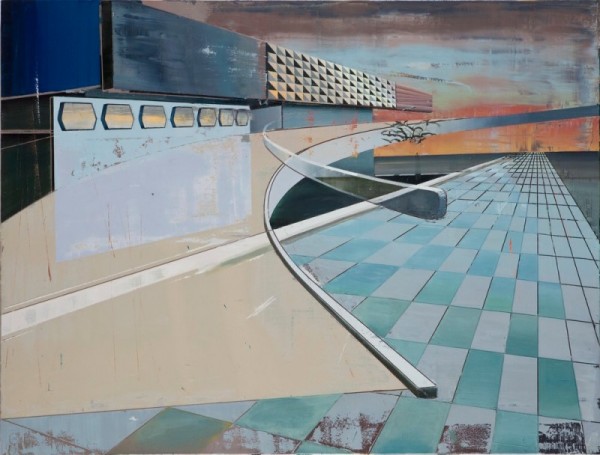 Cui Jie, Bar, 2011, Oil on canvas, 100 x 130 cm
