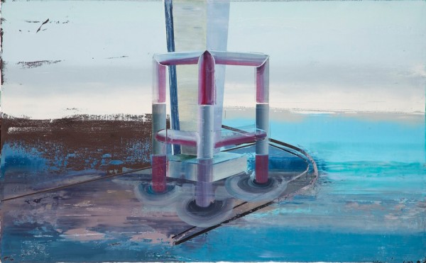 Cui Jie, Turning Point, 2011, Oil on canvas, 50 x 80 cm